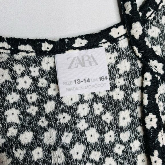 Zara girls 13-14Y micro floral tank dress - Picture 3 of 3